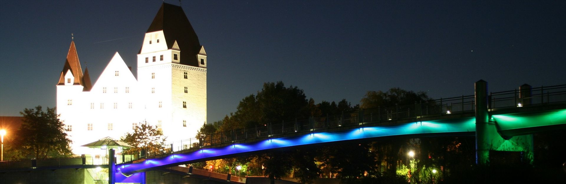 Schloss Ingolstadt bei Nacht